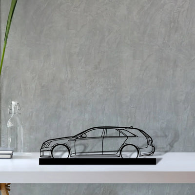 c-v-wagon Silhouette Metal Art Stand - Turbo Silhouette