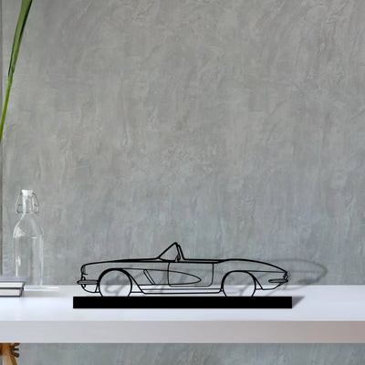 c1-1962 Silhouette Metal Art Stand - Turbo Silhouette