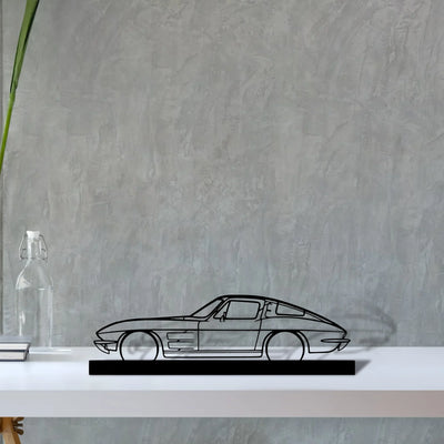 c2-1963 Silhouette Metal Art Stand - Turbo Silhouette