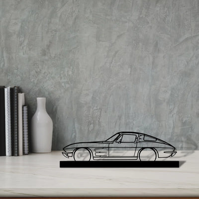 c2-1963 Silhouette Metal Art Stand - Turbo Silhouette