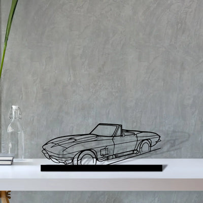 c2 Silhouette Metal Art Stand - Turbo Silhouette
