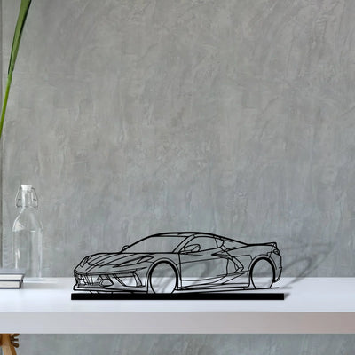 c8-3 Silhouette Metal Art Stand - Turbo Silhouette