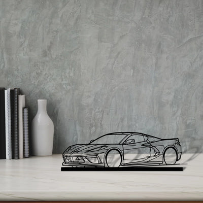 c8-3 Silhouette Metal Art Stand - Turbo Silhouette
