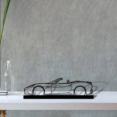 california Silhouette Metal Art Stand - Turbo Silhouette