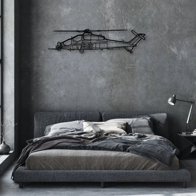 CH-53K King Stallion Classic Aircraft Silhouette Metal Wall Art - Aviation Hangar Decor
