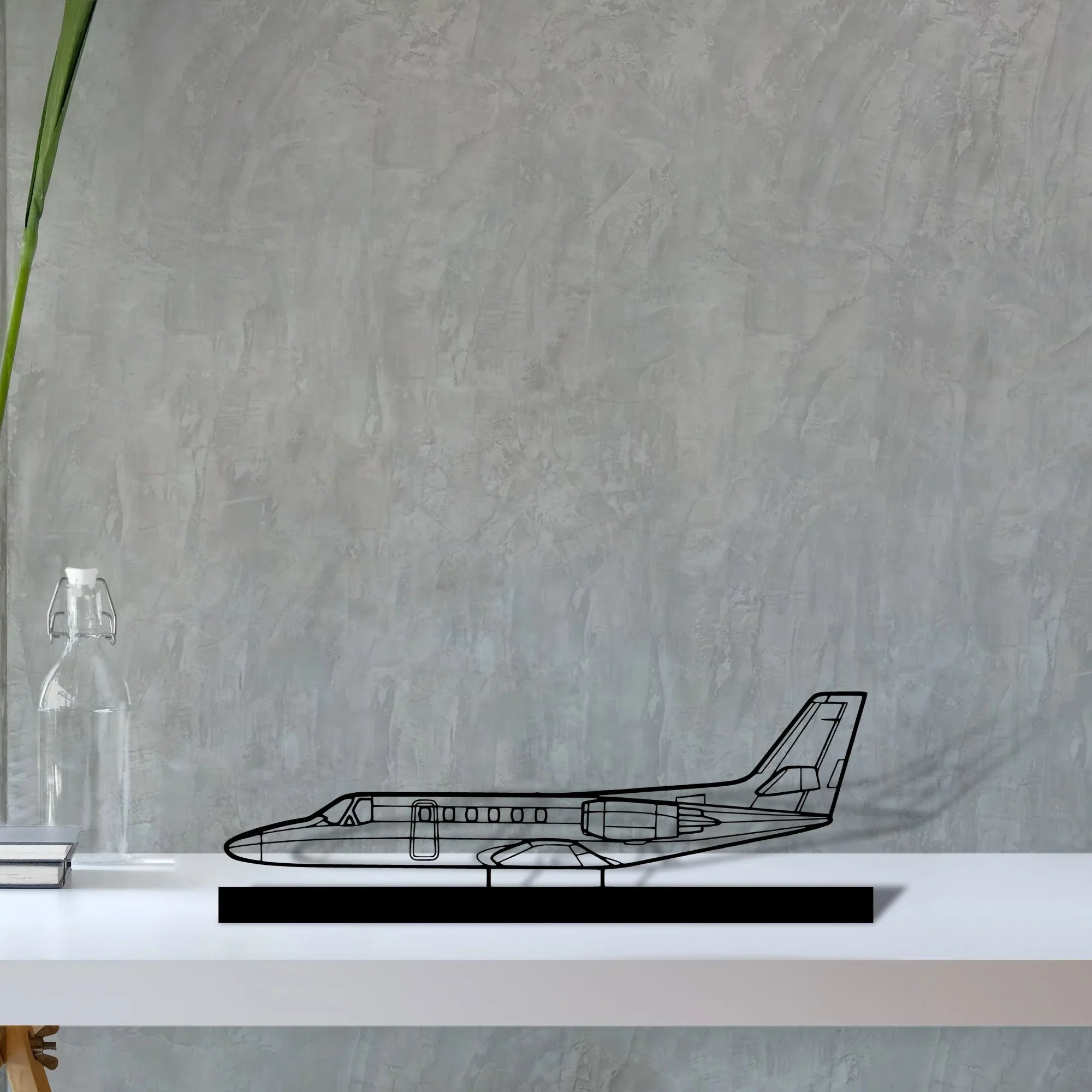citation-ii-2 Silhouette Metal Art Stand - Turbo Silhouette
