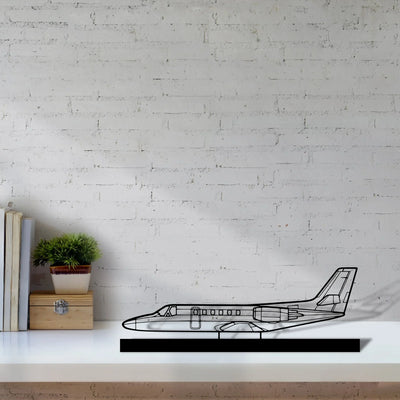 citation-ii-2 Silhouette Metal Art Stand - Turbo Silhouette