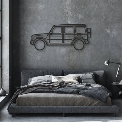 class-g Classic Silhouette Metal Wall Art - Automotive Garage Decor