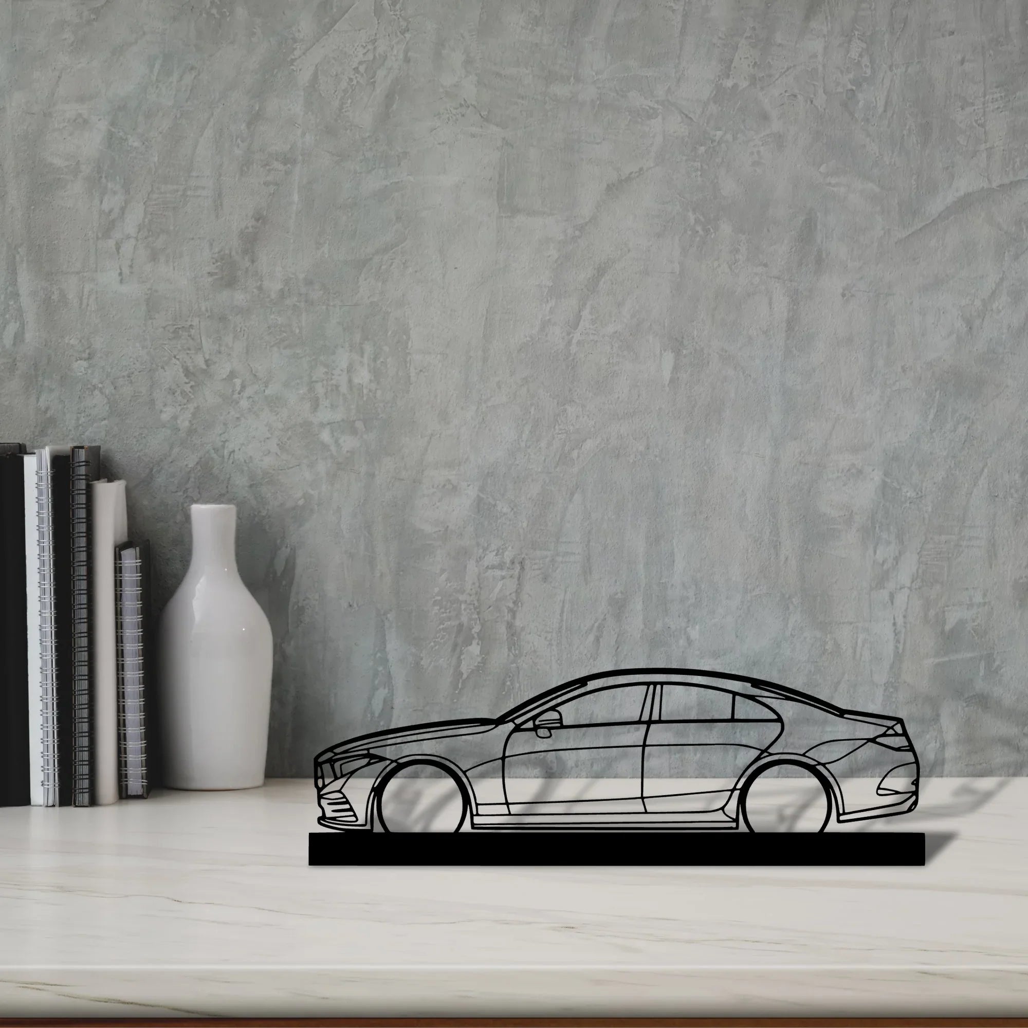cls-2013 Silhouette Metal Art Stand - Turbo Silhouette