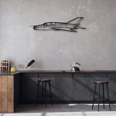 CP-107 Argus Classic Aircraft Silhouette Metal Wall Art - Aviation Hangar Decor
