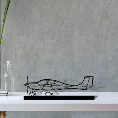 da40-2 Silhouette Metal Art Stand - Turbo Silhouette