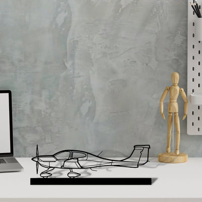 da40-2 Silhouette Metal Art Stand - Turbo Silhouette