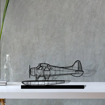 de-havilland-beaver-2 Silhouette Metal Art Stand - Turbo Silhouette