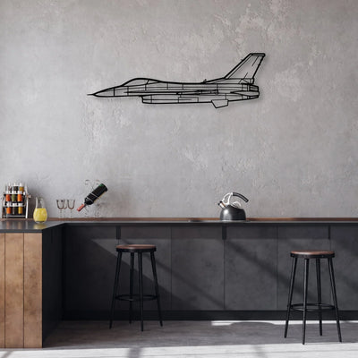 DE Havilland Beaver Classic Aircraft Silhouette Metal Wall Art - Aviation Hangar Decor