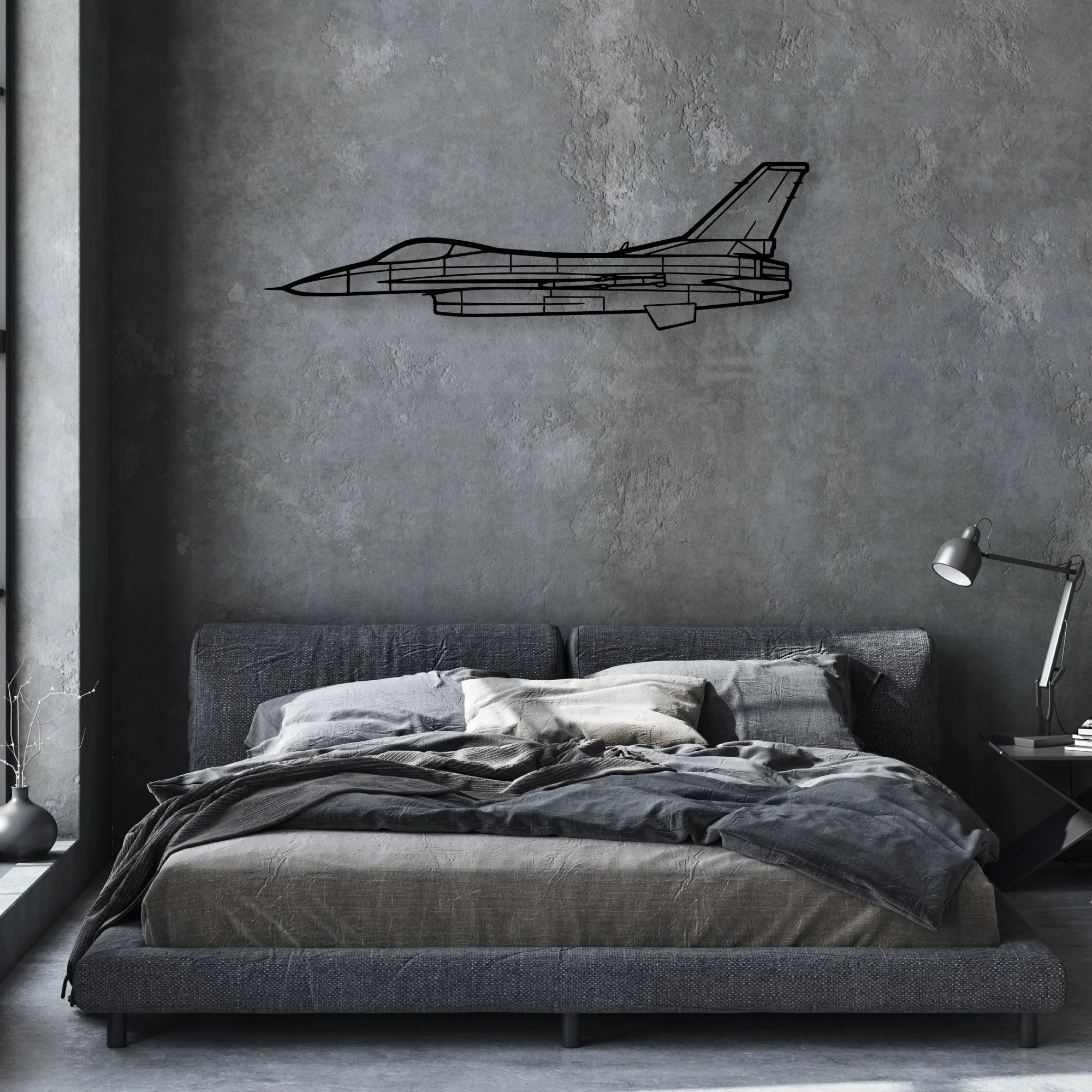 DE Havilland Beaver Classic Aircraft Silhouette Metal Wall Art - Aviation Hangar Decor