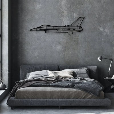 DE Havilland Beaver Classic Aircraft Silhouette Metal Wall Art - Aviation Hangar Decor
