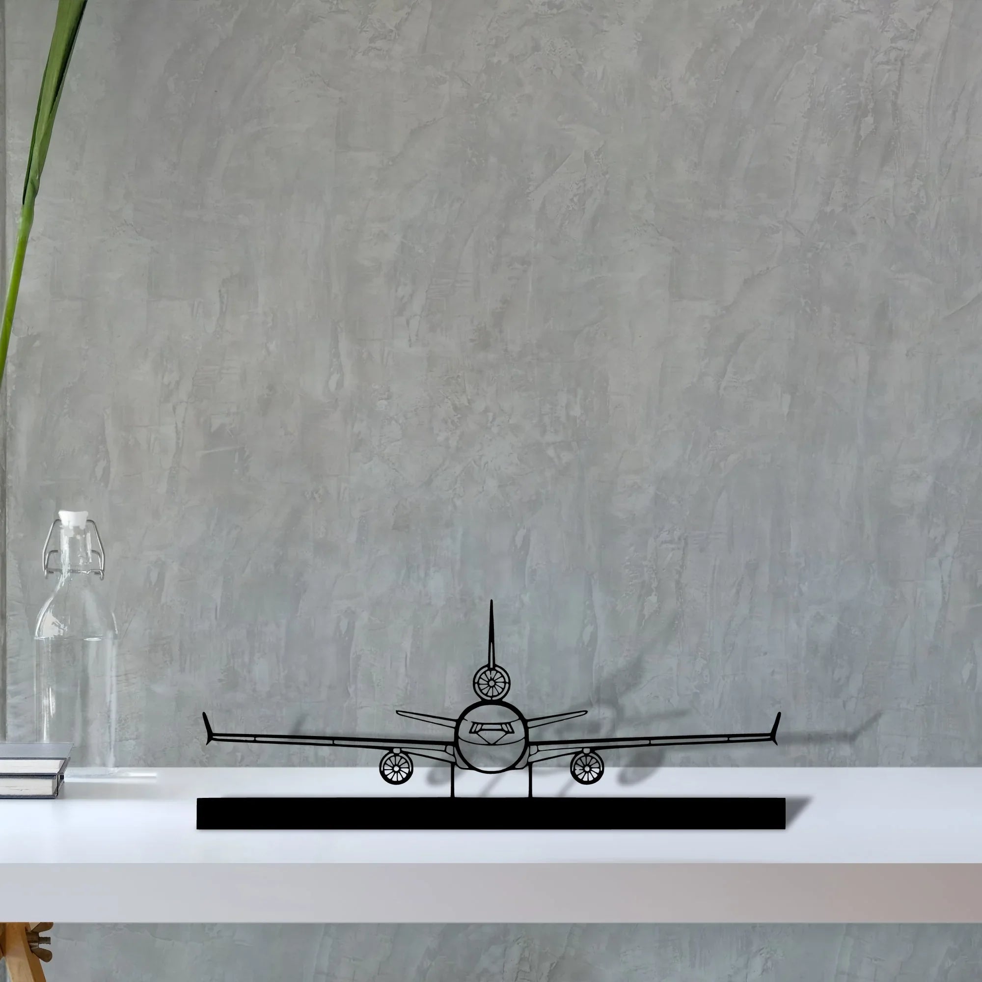 douglas-md-11-missiles Silhouette Metal Art Stand - Turbo Silhouette