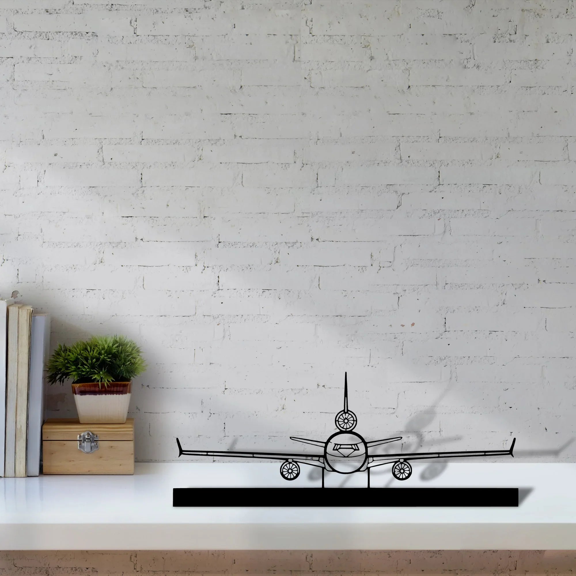 douglas-md-11-missiles Silhouette Metal Art Stand - Turbo Silhouette