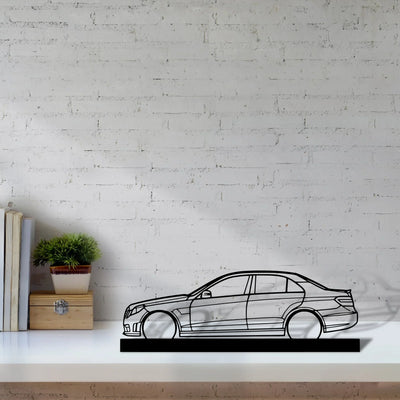 e63-amg Silhouette Metal Art Stand - Turbo Silhouette