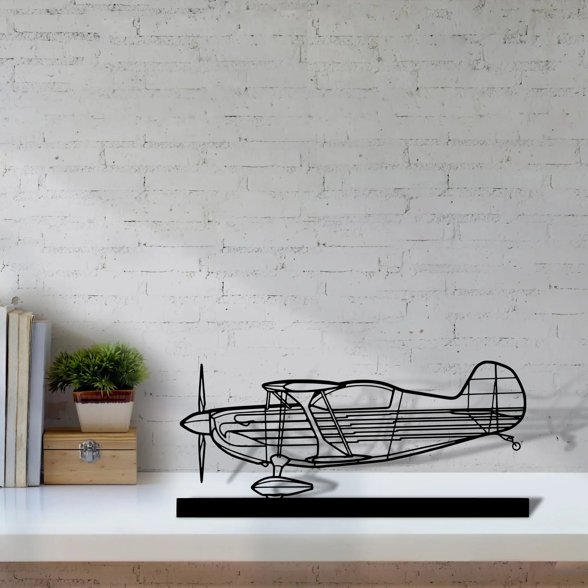 eagle-ii-2 Silhouette Metal Art Stand - Turbo Silhouette