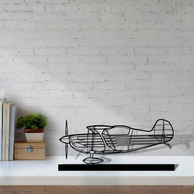 eagle-ii-2 Silhouette Metal Art Stand - Turbo Silhouette