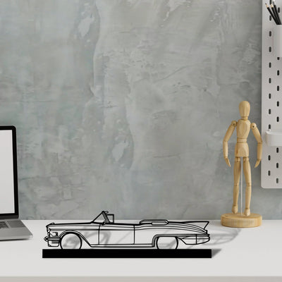 eldo-biarritz-1958-convertible Silhouette Metal Art Stand - Turbo Silhouette