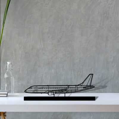 emj-175-2 Silhouette Metal Art Stand - Turbo Silhouette