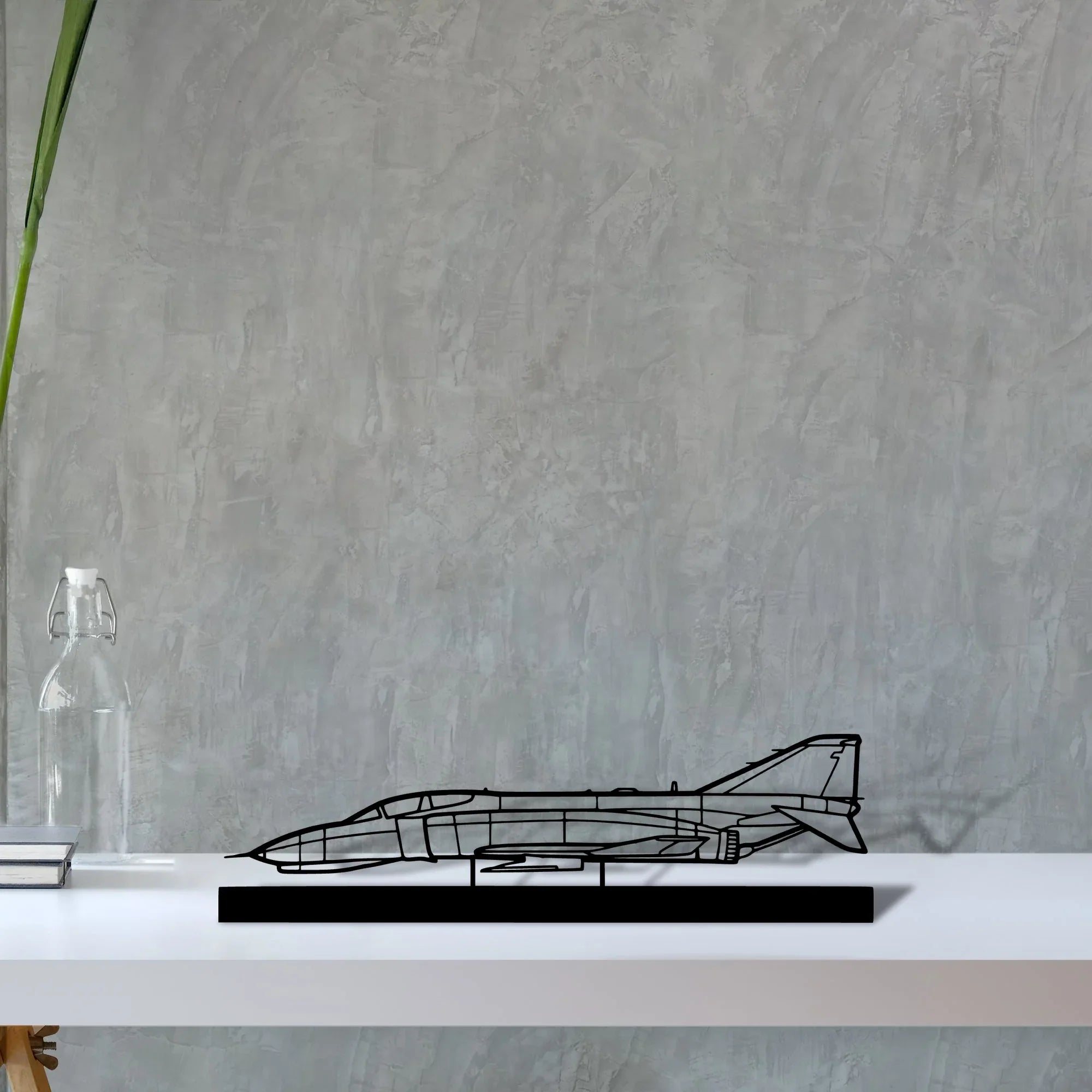 f-4-phantom-2 Silhouette Metal Art Stand - Turbo Silhouette