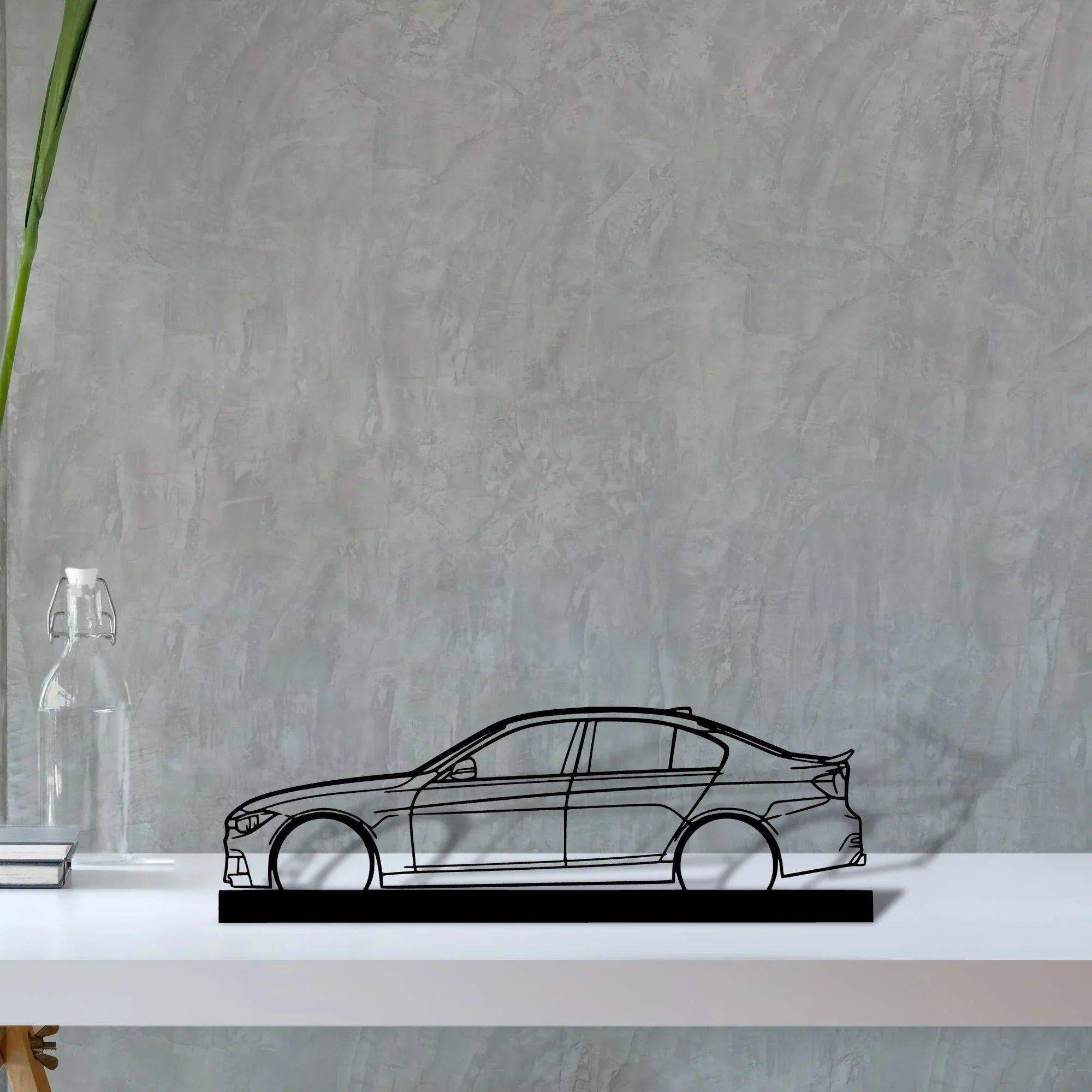 f30-m Silhouette Metal Art Stand - Turbo Silhouette