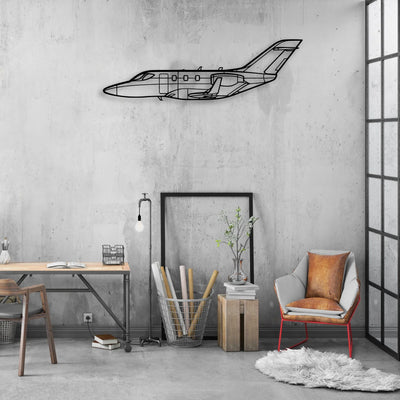 F35C Lightning LI Classic Aircraft Silhouette Metal Wall Art - Aviation Hangar Decor