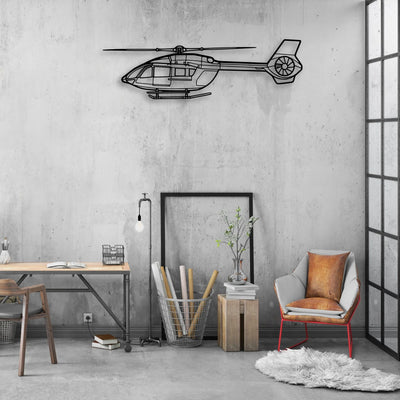 F4D Skyray Classic Aircraft Silhouette Metal Wall Art - Aviation Hangar Decor