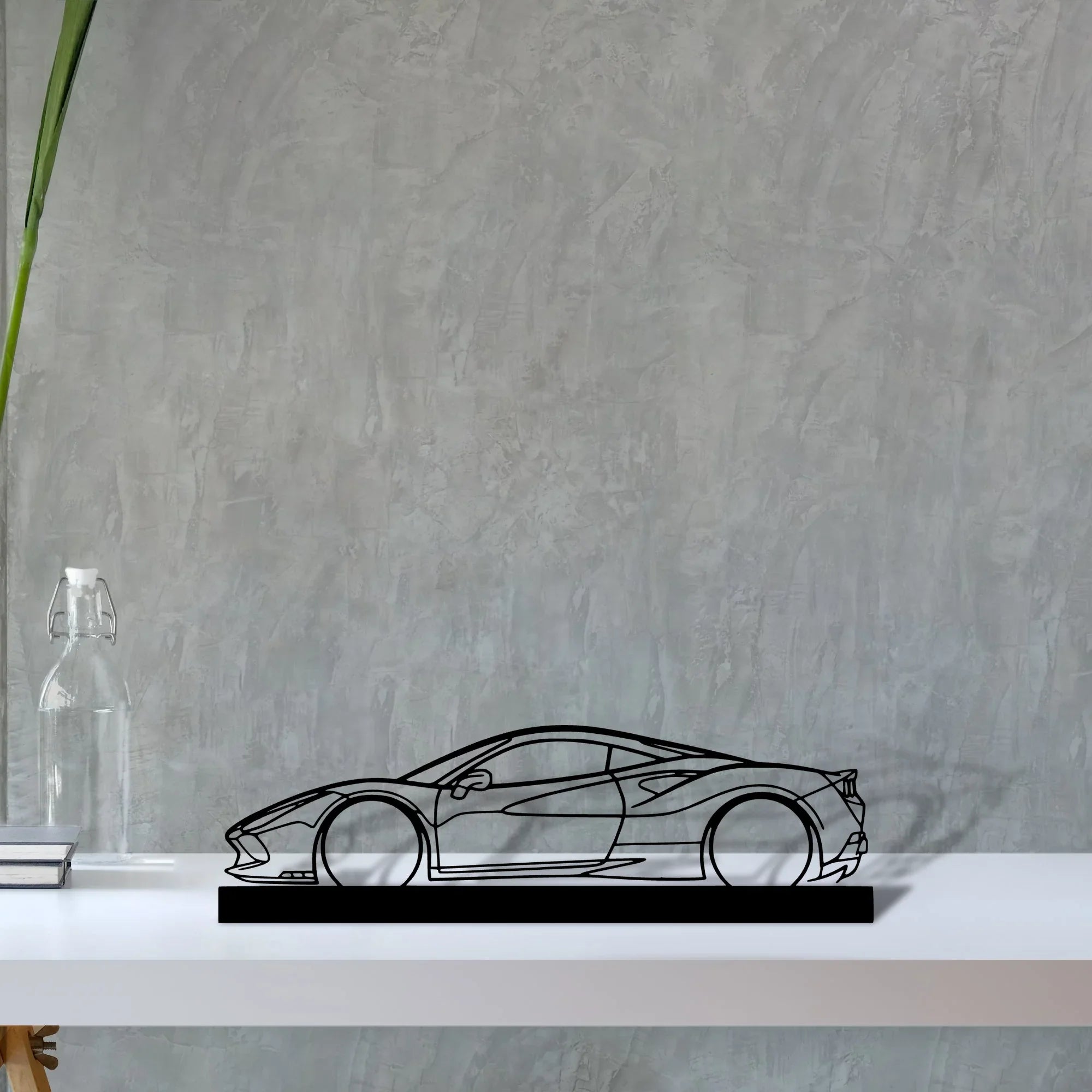 f8 Silhouette Metal Art Stand - Turbo Silhouette