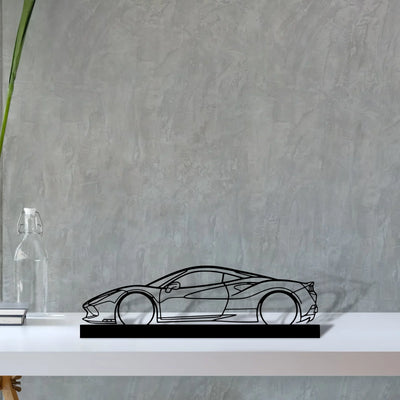 f8 Silhouette Metal Art Stand - Turbo Silhouette