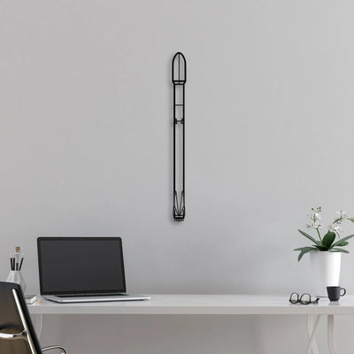 Falcon 9 2 Classic Aircraft Silhouette Metal Wall Art - Aviation Hangar Decor