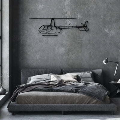 Falcon 900EX 2 Classic Aircraft Silhouette Metal Wall Art - Aviation Hangar Decor