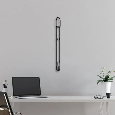 Falcon 9 Classic Aircraft Silhouette Metal Wall Art - Aviation Hangar Decor