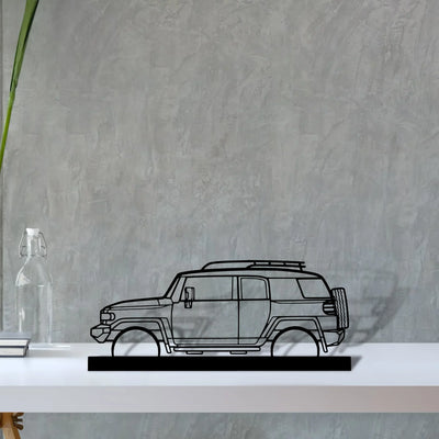 fj-cruiser-2008 Silhouette Metal Art Stand - Turbo Silhouette