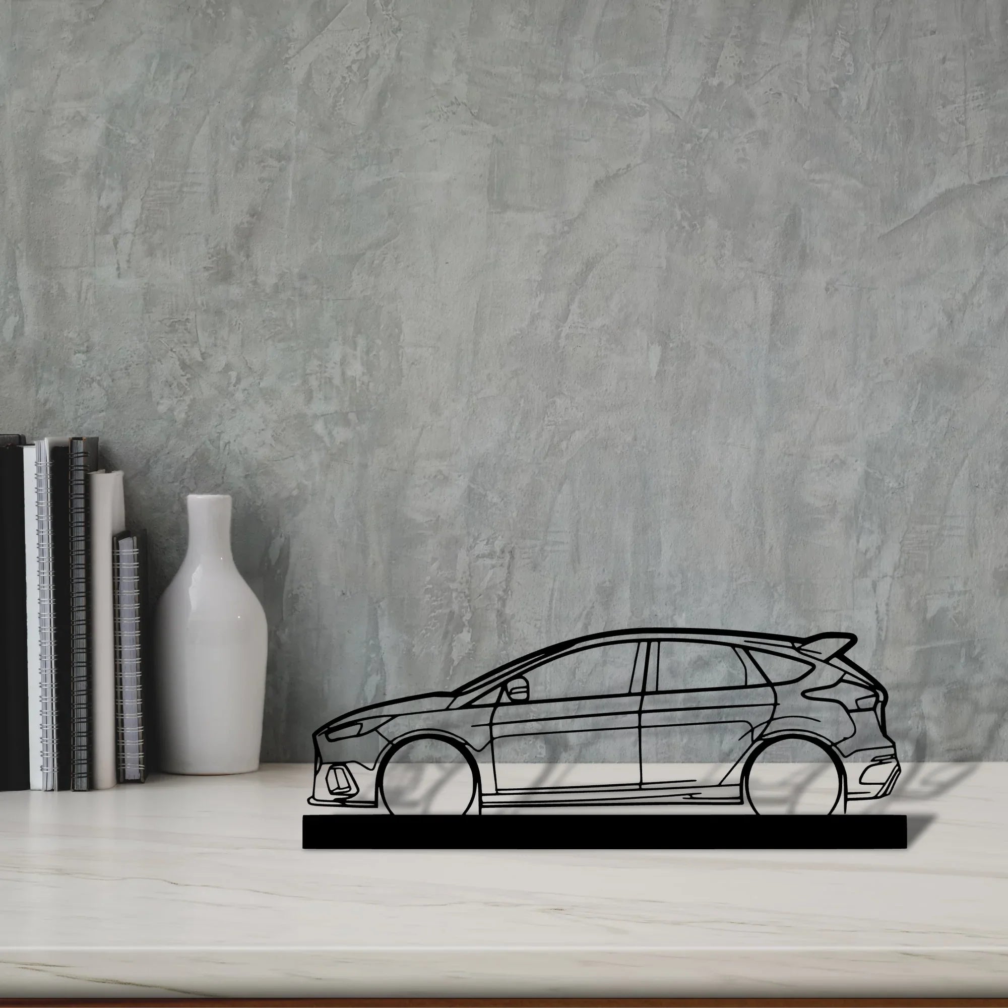 focus-rs Silhouette Metal Art Stand - Turbo Silhouette