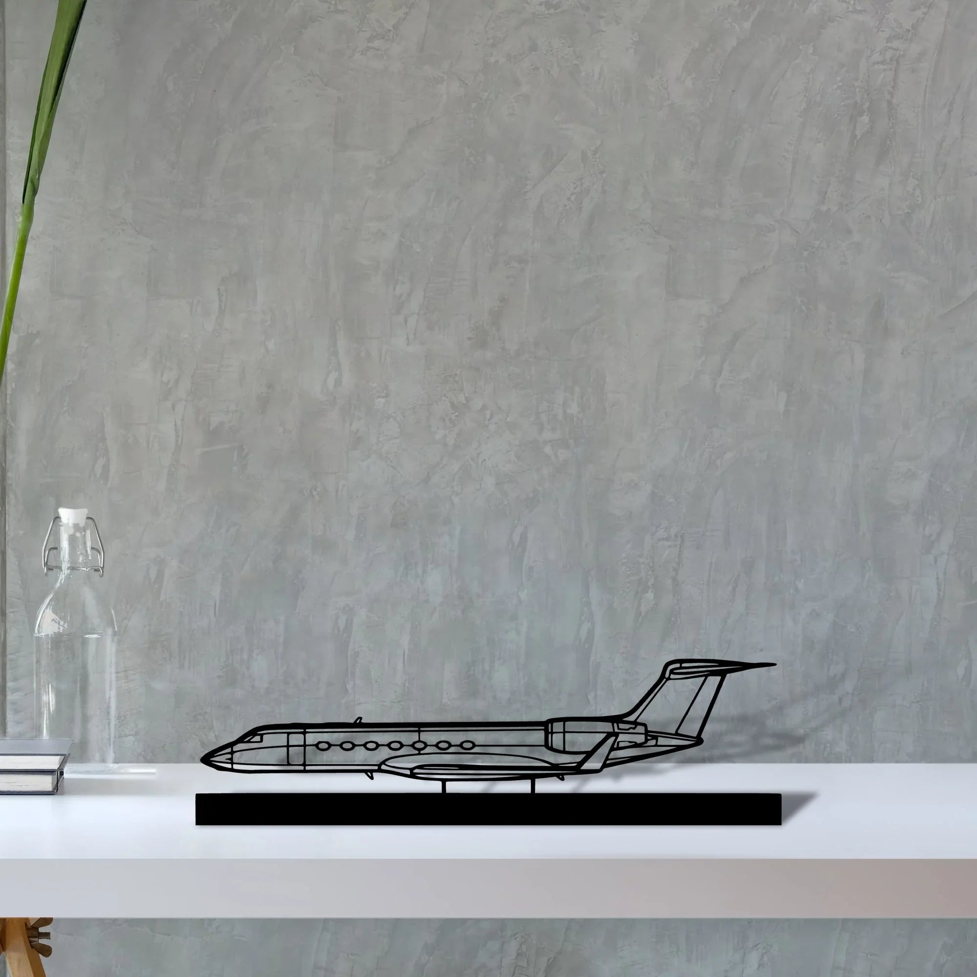 g550-3 Silhouette Metal Art Stand - Turbo Silhouette