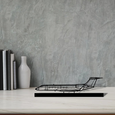 g550-3 Silhouette Metal Art Stand - Turbo Silhouette