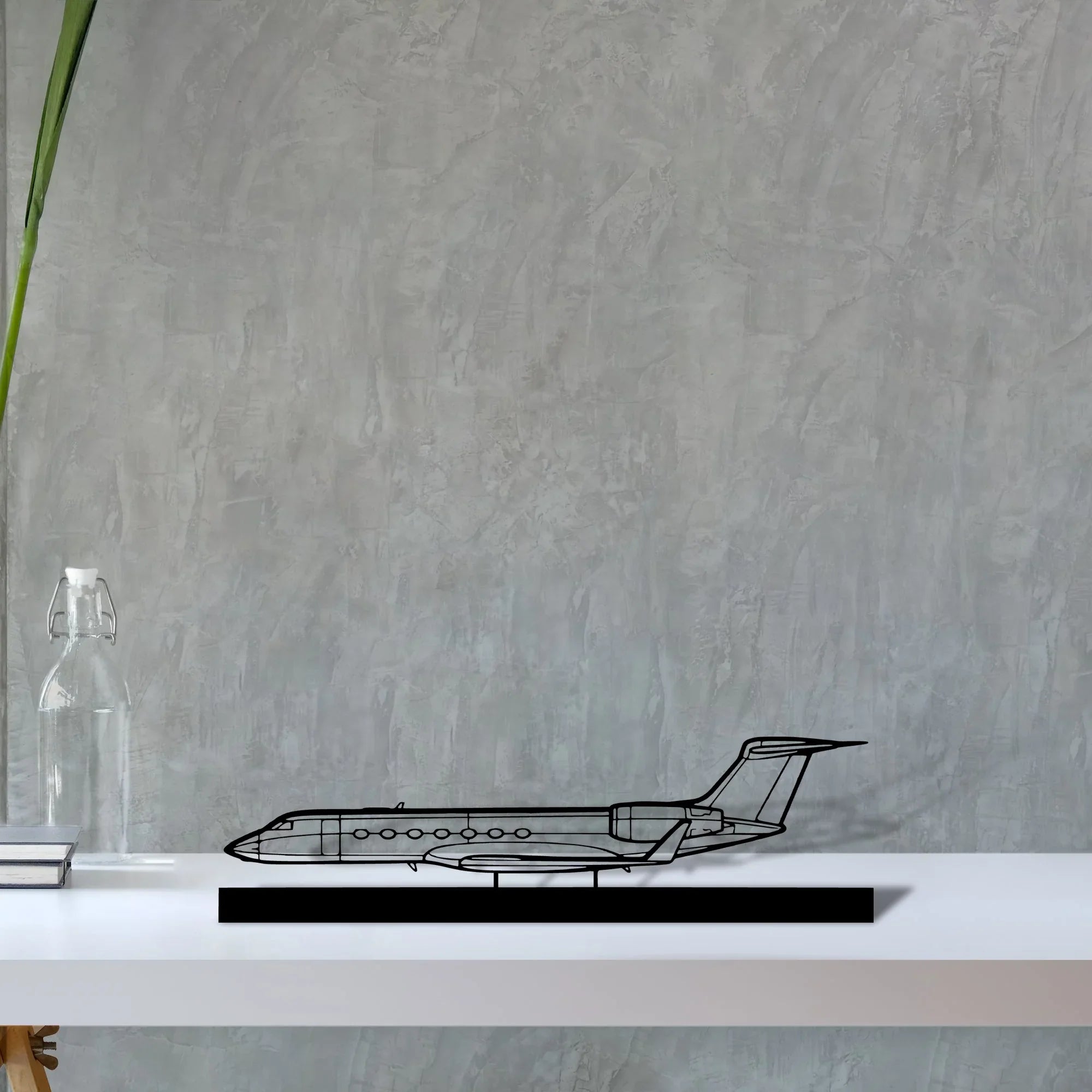 g550 Silhouette Metal Art Stand - Turbo Silhouette