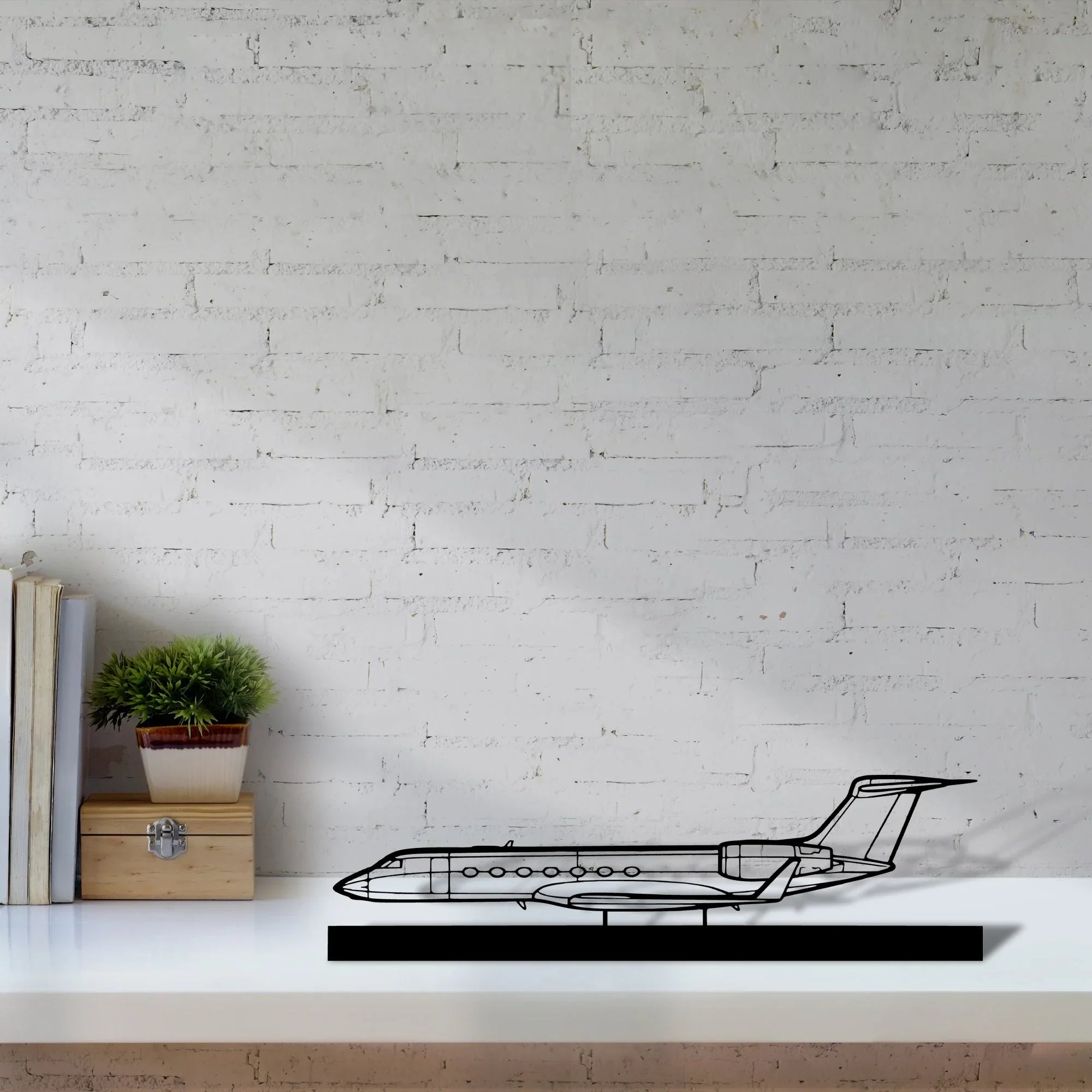 g550 Silhouette Metal Art Stand - Turbo Silhouette