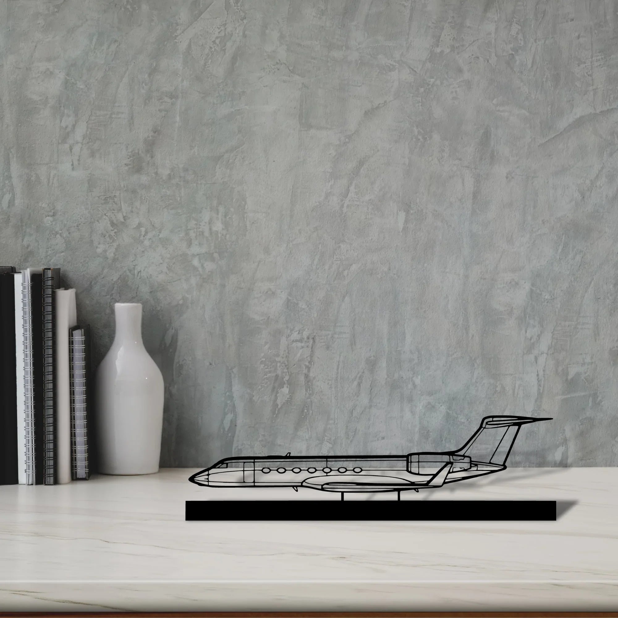 g550 Silhouette Metal Art Stand - Turbo Silhouette