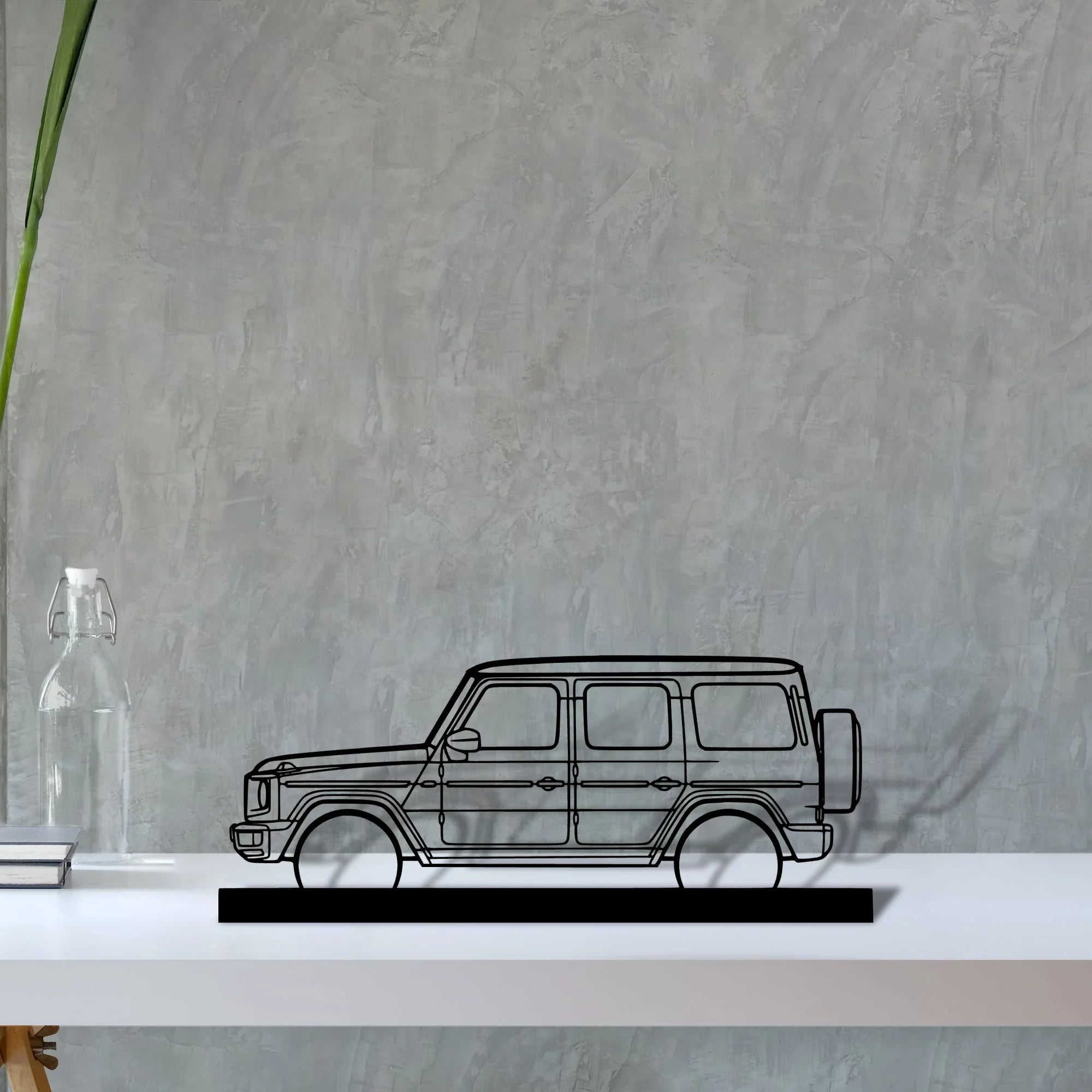 g63-amg-2021 Silhouette Metal Art Stand - Turbo Silhouette
