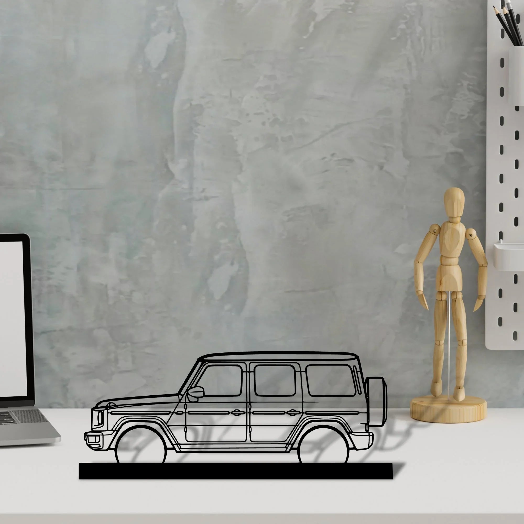 g63-amg-2021 Silhouette Metal Art Stand - Turbo Silhouette