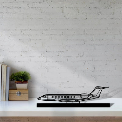 g650-3 Silhouette Metal Art Stand - Turbo Silhouette