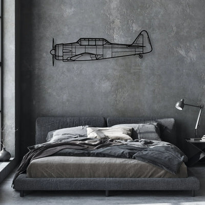 G650 Classic Aircraft Silhouette Metal Wall Art - Aviation Hangar Decor