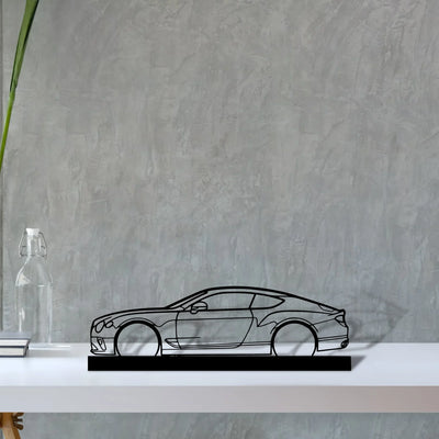 gt-continental Silhouette Metal Art Stand - Turbo Silhouette