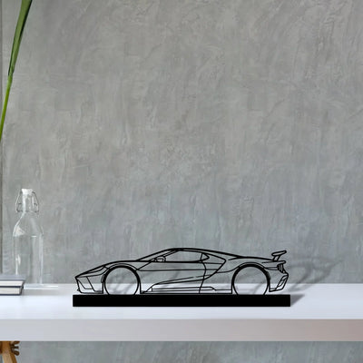 gt-mk2 Silhouette Metal Art Stand - Turbo Silhouette