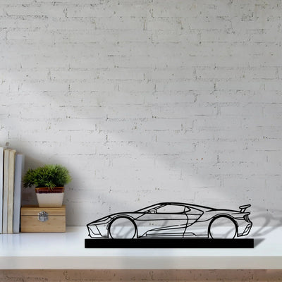 gt-mk2 Silhouette Metal Art Stand - Turbo Silhouette